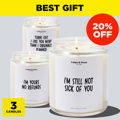 Romantic Candle - Best Gift Bundle (3 Candles)