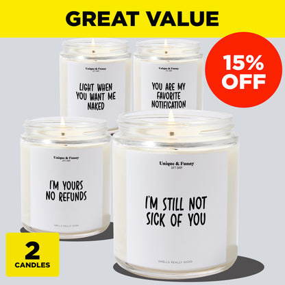 Romantic Candle - Ultimate Treat Bundle (4 Candles)