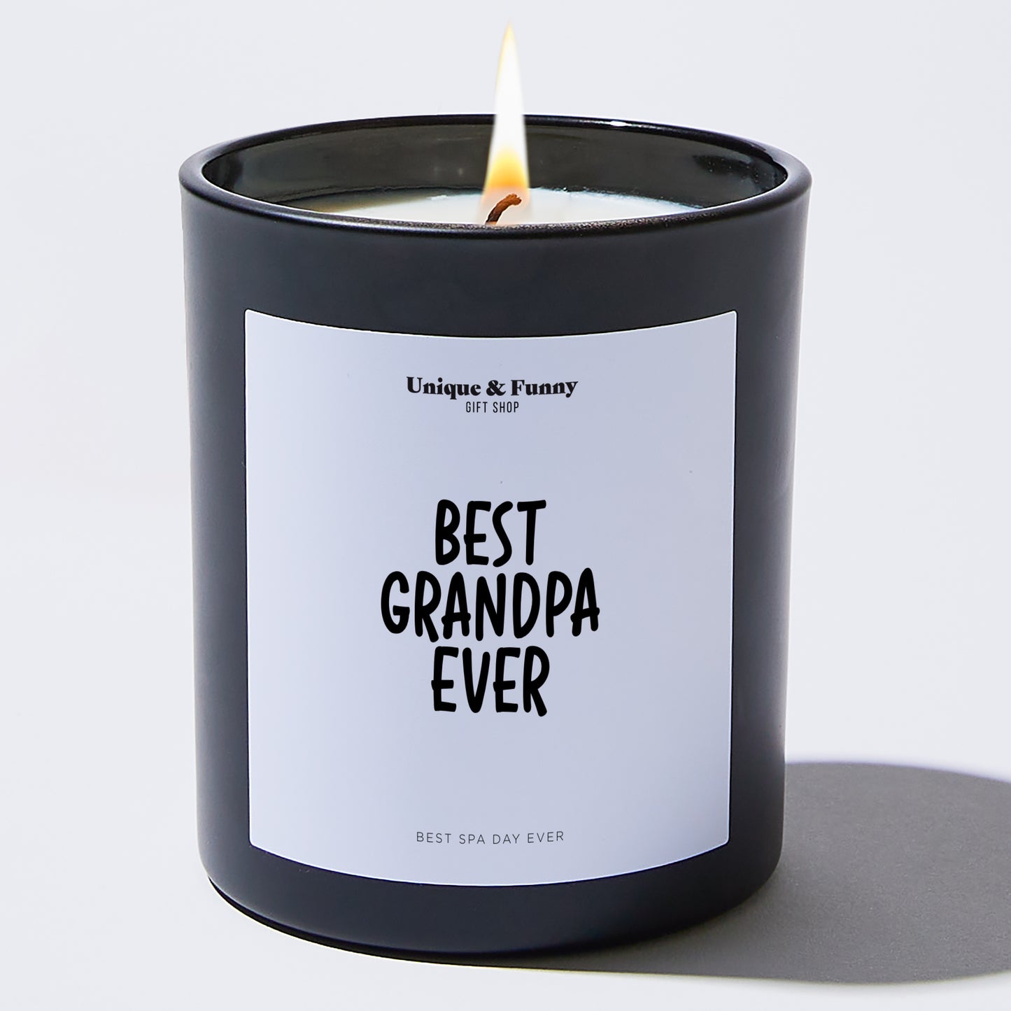 Best Gift for Dad - Best Grandpa Ever - Candle