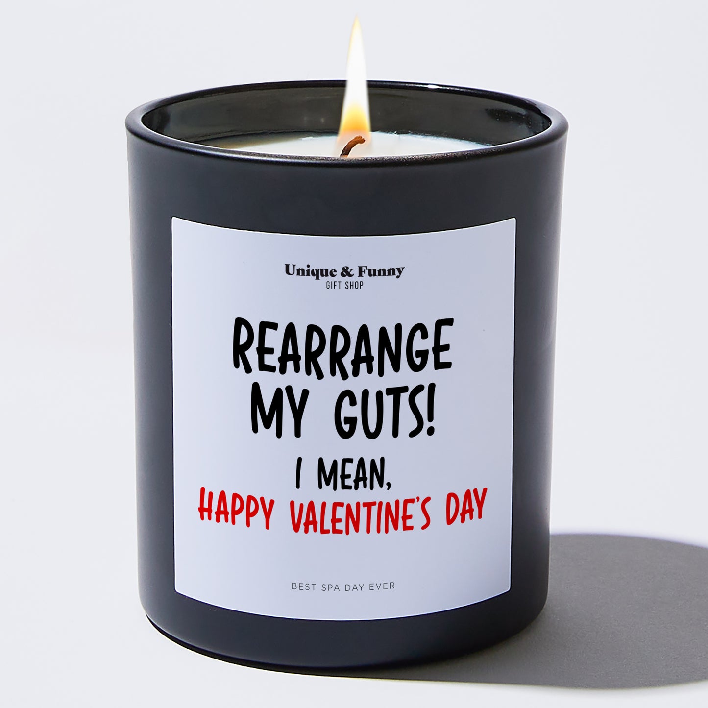 Anniversary Present - Rearrange My Guts! I Mean, Happy Valentine's Day - Candle