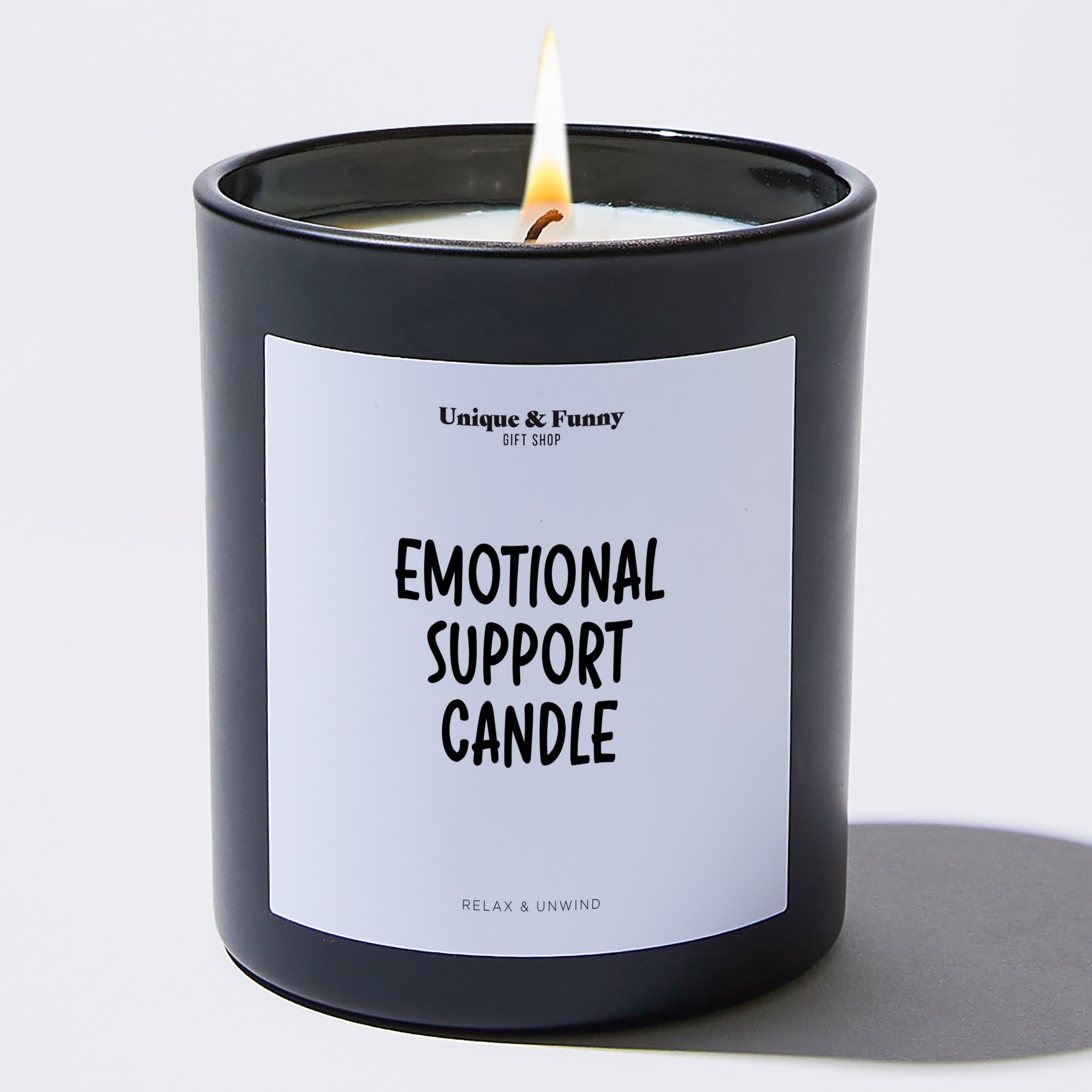 Unique Candles Emotional Support Candle - Unique and Funny Gift Shop