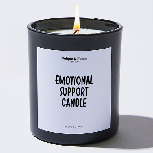 Unique Candles Emotional Support Candle - Unique and Funny Gift Shop