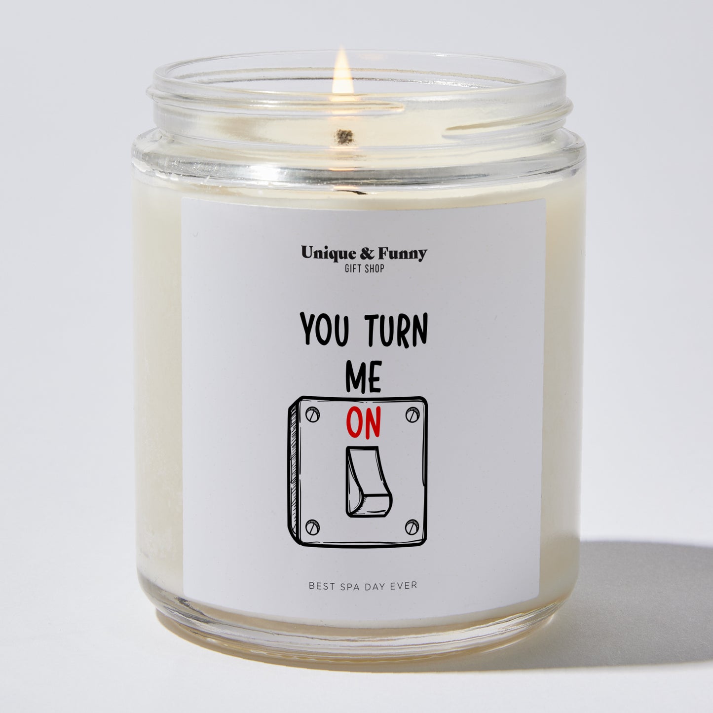 Anniversary Present - You Turn Me on - Candle