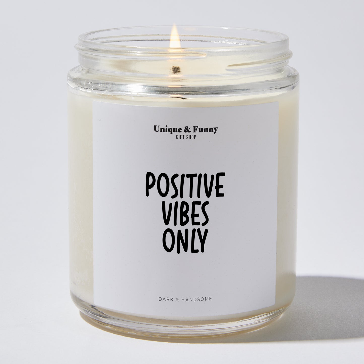 Inspirational Gift - Positive Vibes Only - Candle