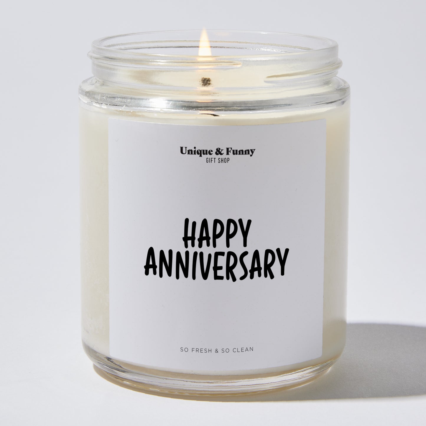 Romantic Candle - Happy Anniversary - Candle