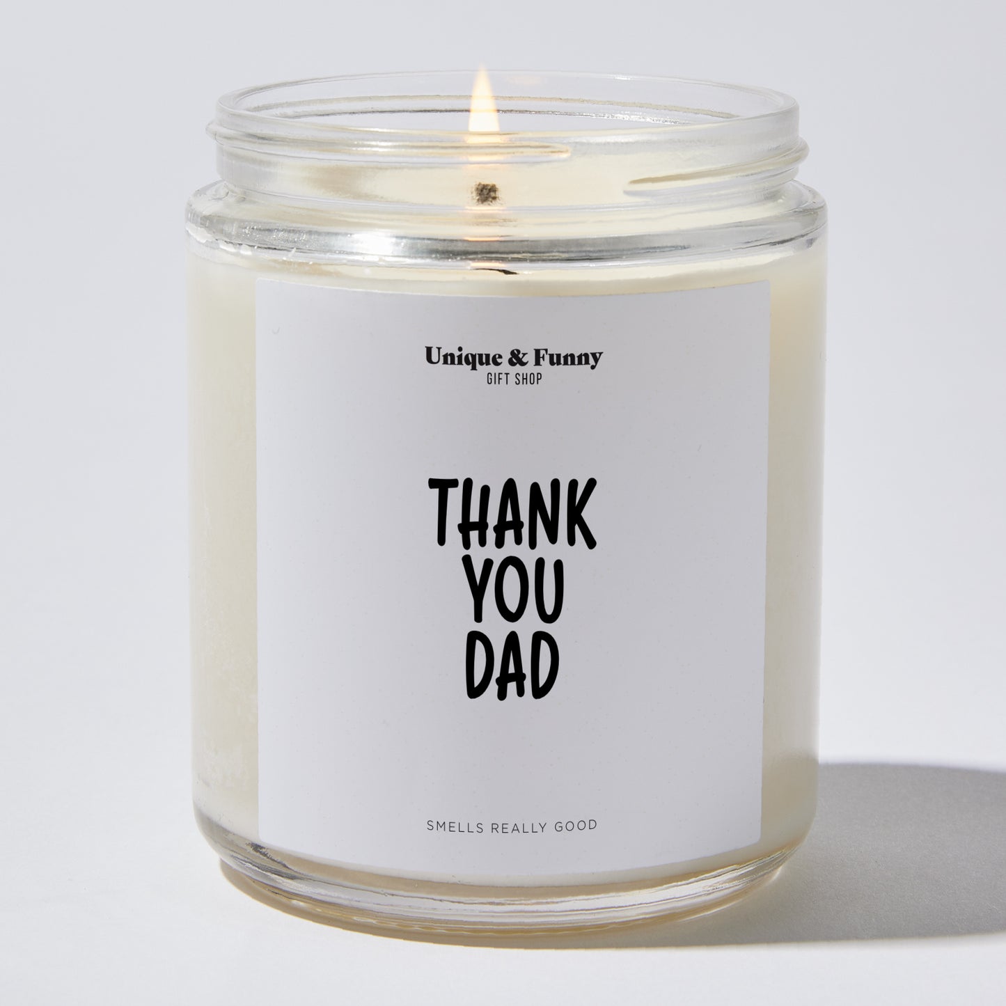 Best Gift for Dad - Thank You Dad - Candle