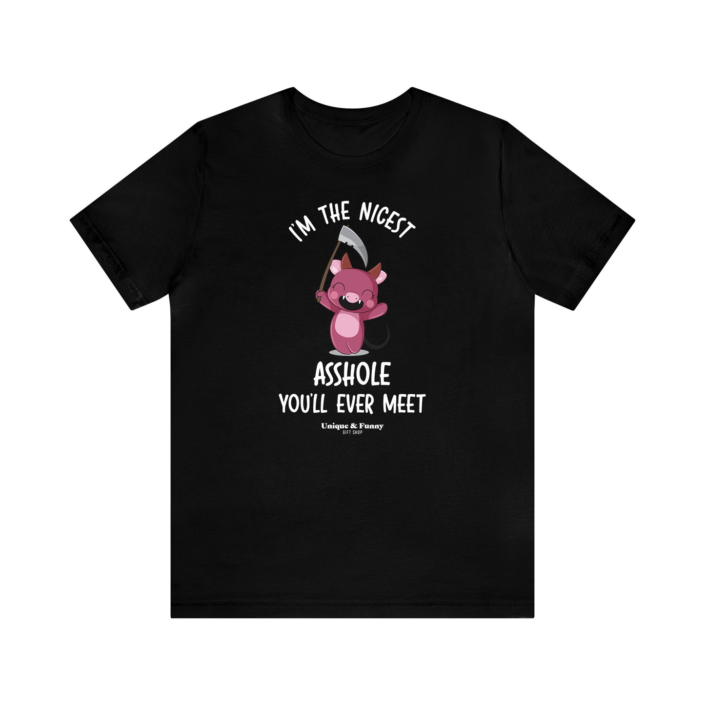 Mens T Shirts - I'm the Nicest Asshole You'll Ever Meet - Funny Men T Shirts