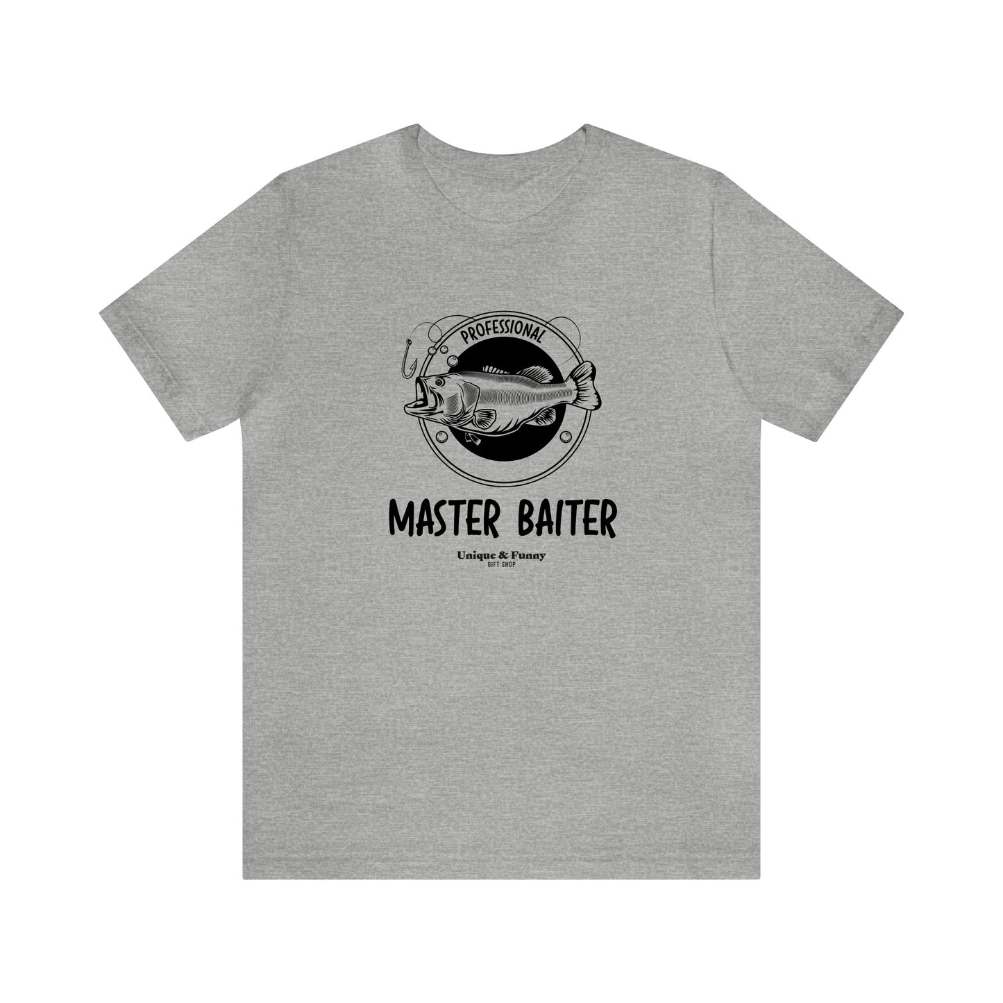 Mens T Shirts - Professional Master Baiter - Funny Men T Shirts