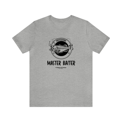 Mens T Shirts - Professional Master Baiter - Funny Men T Shirts