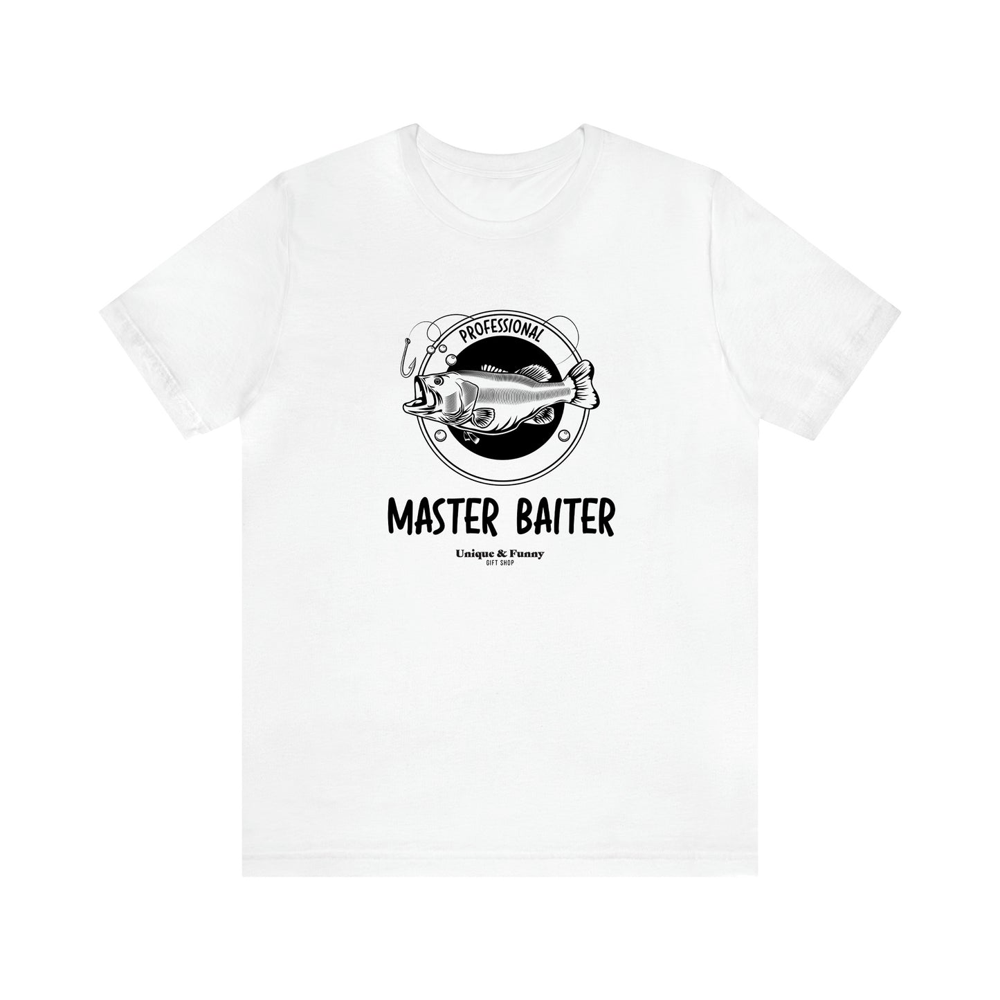 Men's T Shirts Professional Master Baiter - Unique and Funny Gift Shop