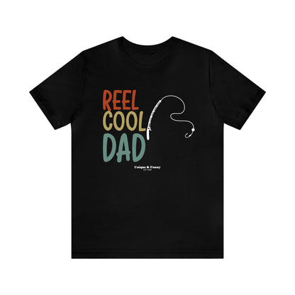 Mens T Shirts - Reel Cool Dad - Funny Men T Shirts