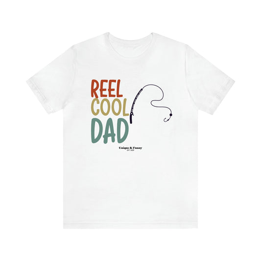 Men's T Shirts Reel Cool Dad - Unique and Funny Gift Shop