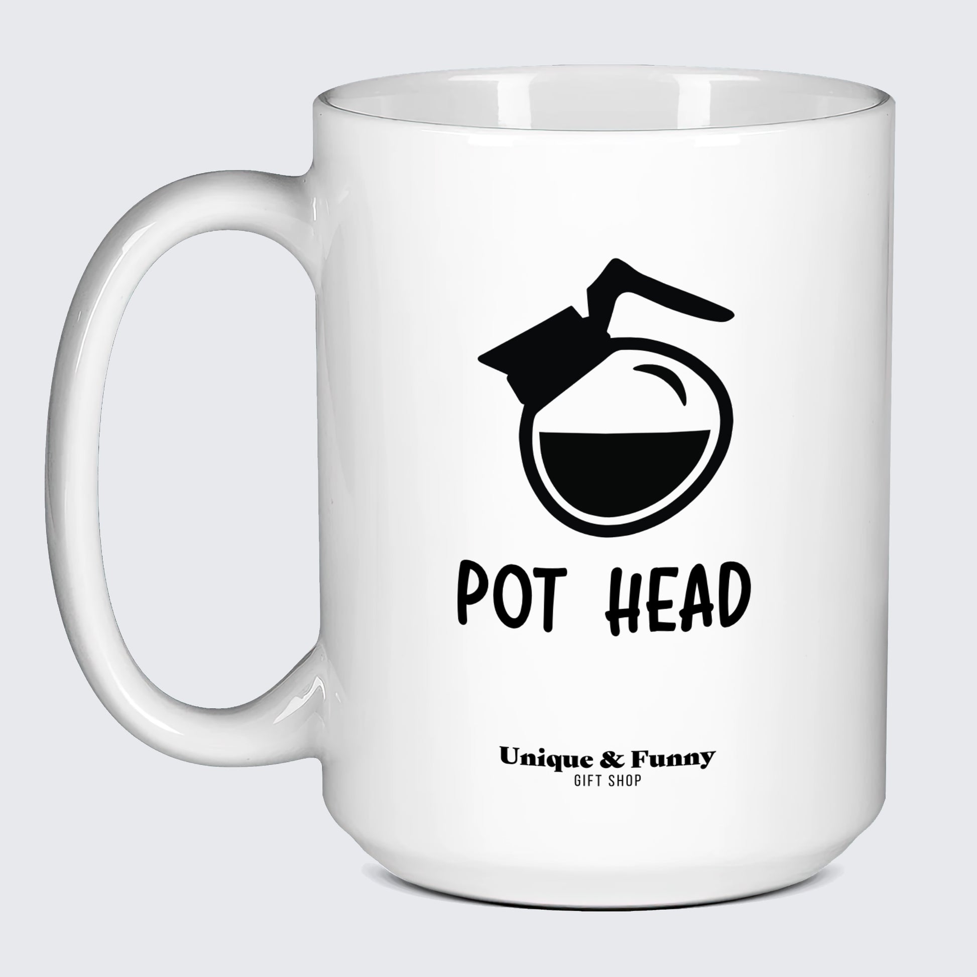 Best Coffee Mugs Pot Head - Unique and Funny Gift Shop