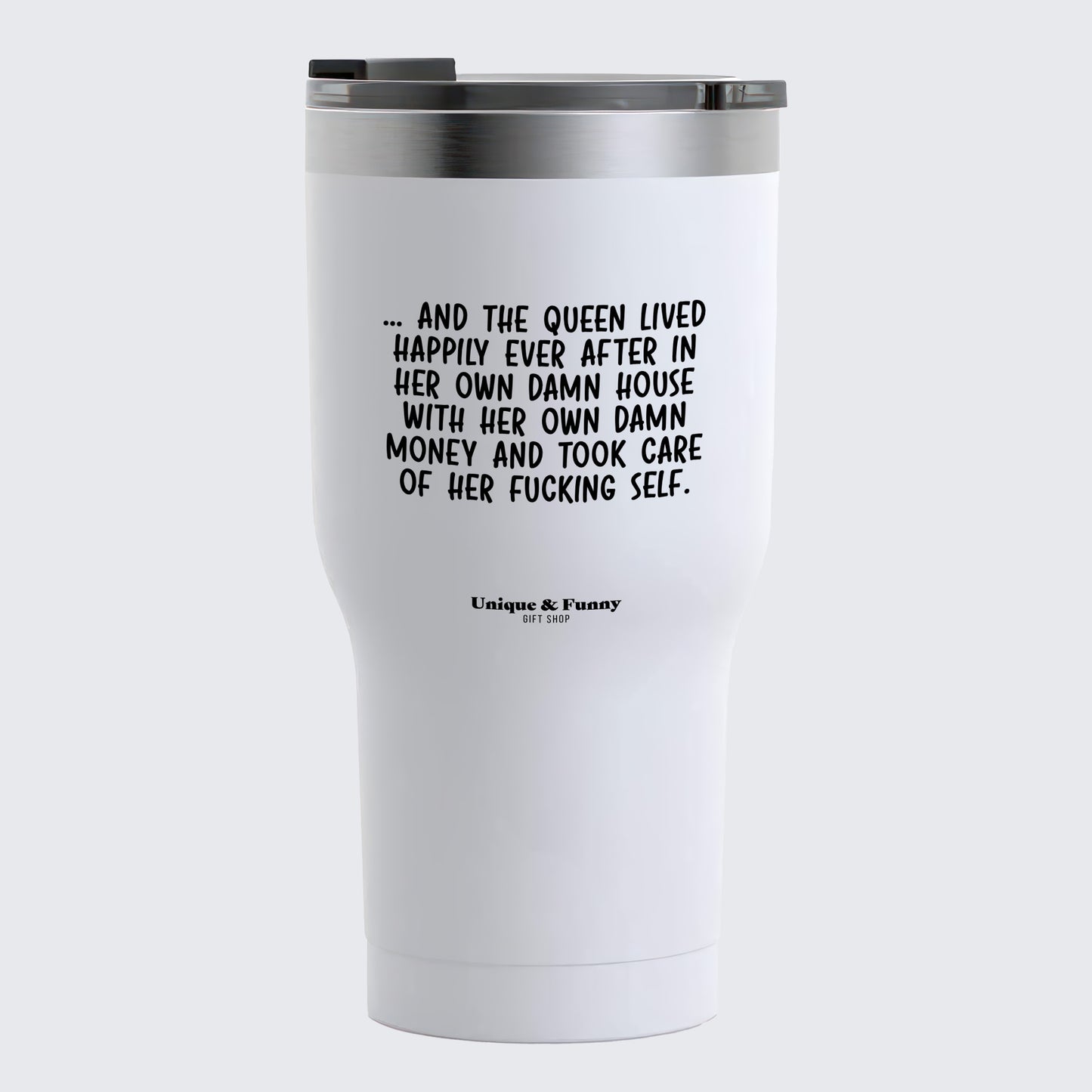 Coffee Tumbler I Make the Decisions Around Here Just Let Me Ask My Wife - Unique and Funny Gift Shop