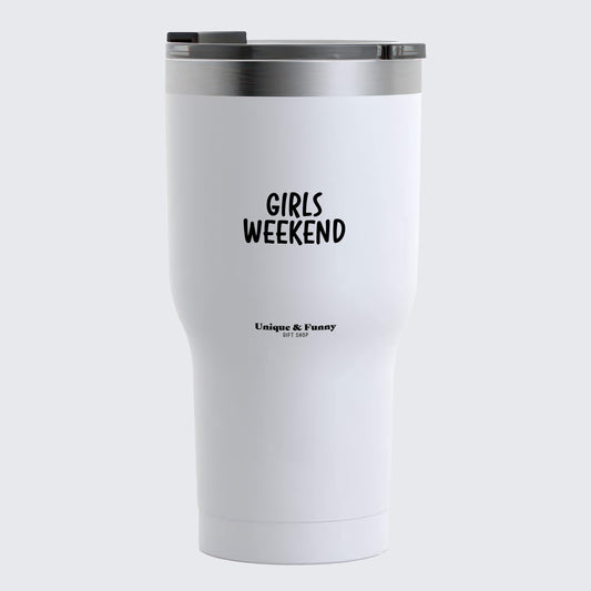 Coffee Tumbler I Make the Decisions Around Here Just Let Me Ask My Wife - Unique and Funny Gift Shop