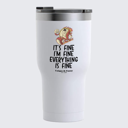 Coffee Tumbler I Make the Decisions Around Here Just Let Me Ask My Wife - Unique and Funny Gift Shop