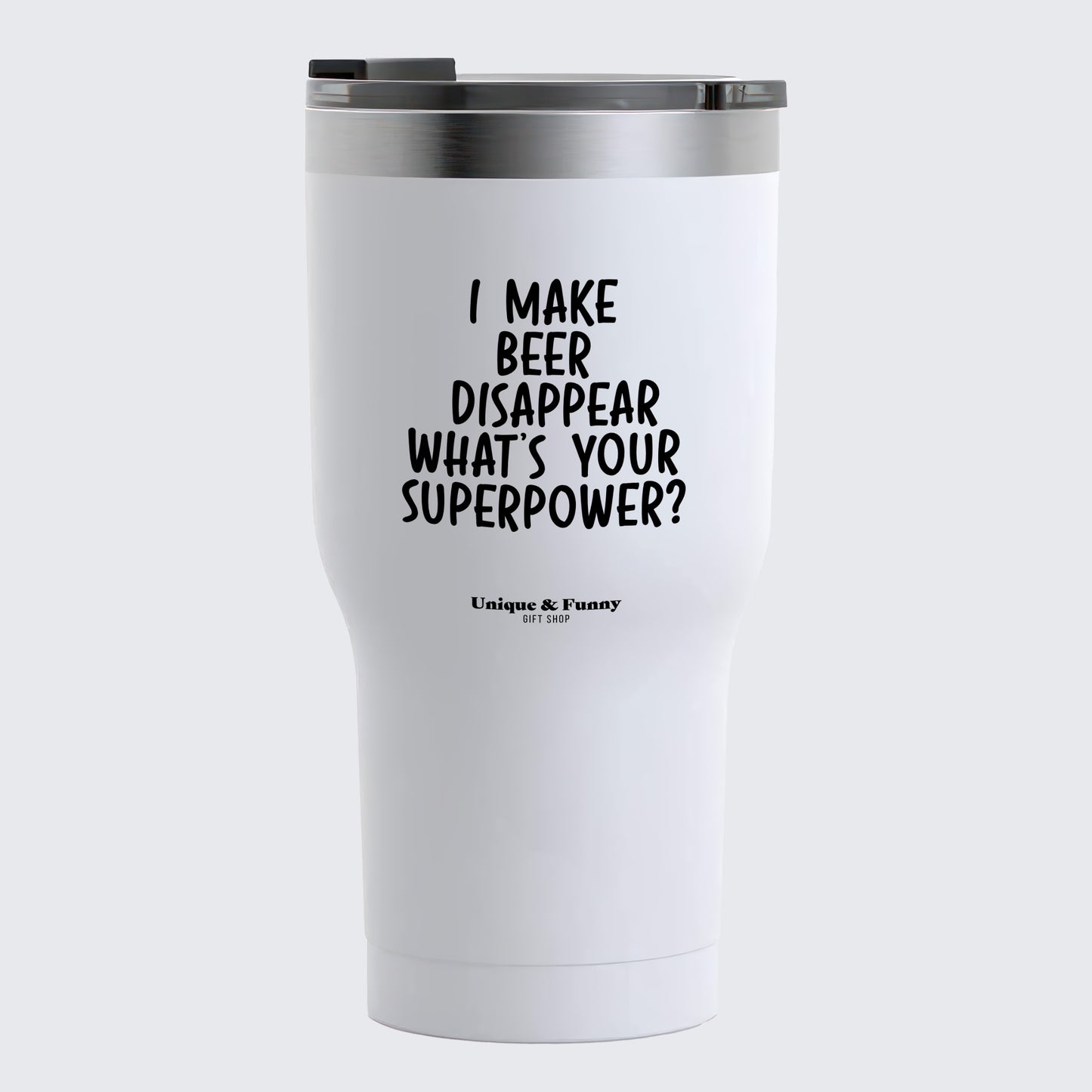 Coffee Tumbler I Make the Decisions Around Here Just Let Me Ask My Wife - Unique and Funny Gift Shop