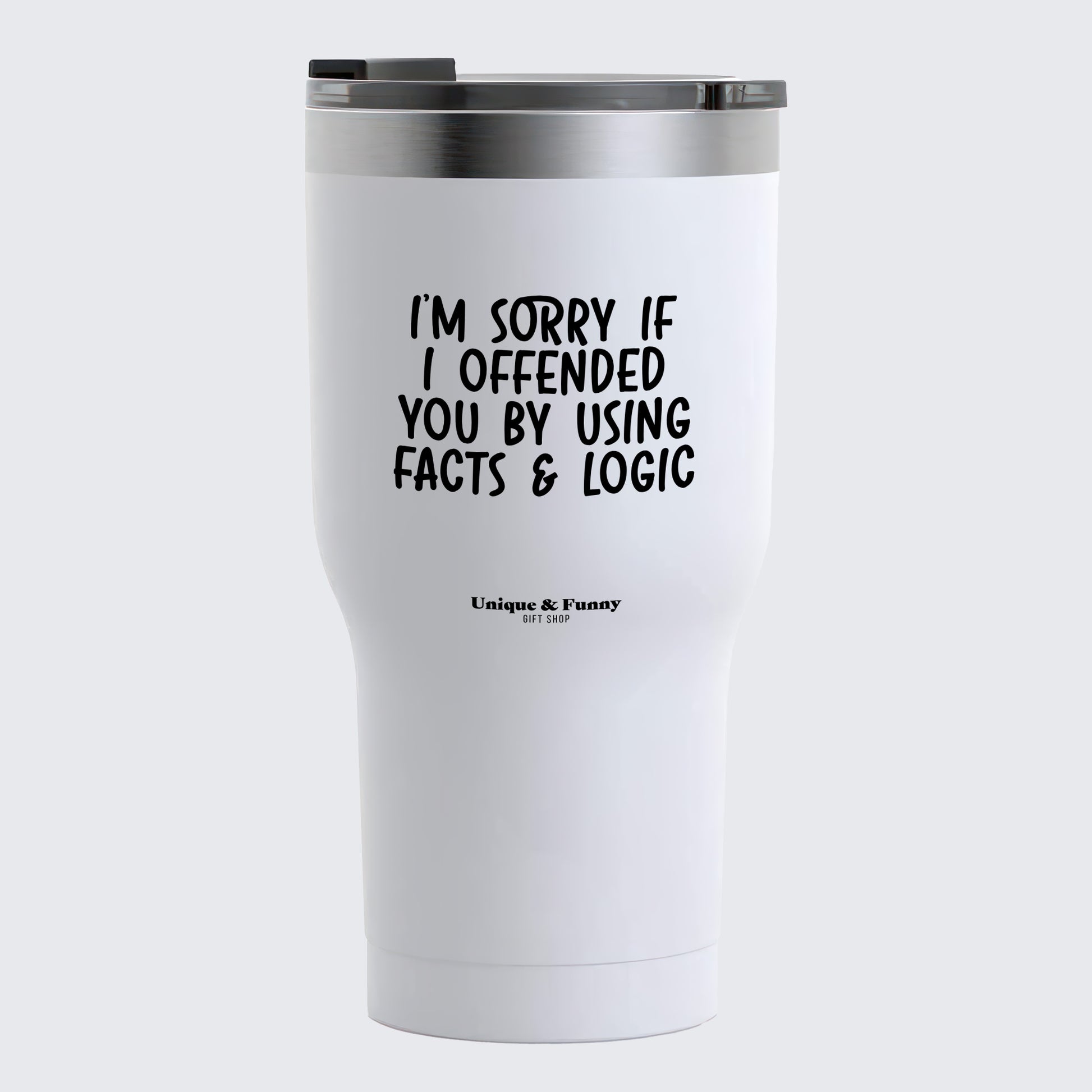 Coffee Tumbler I Make the Decisions Around Here Just Let Me Ask My Wife - Unique and Funny Gift Shop