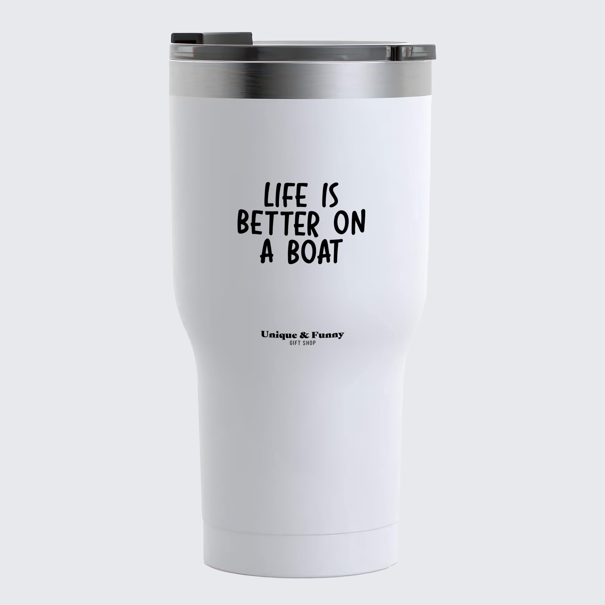 Coffee Tumbler I Make the Decisions Around Here Just Let Me Ask My Wife - Unique and Funny Gift Shop