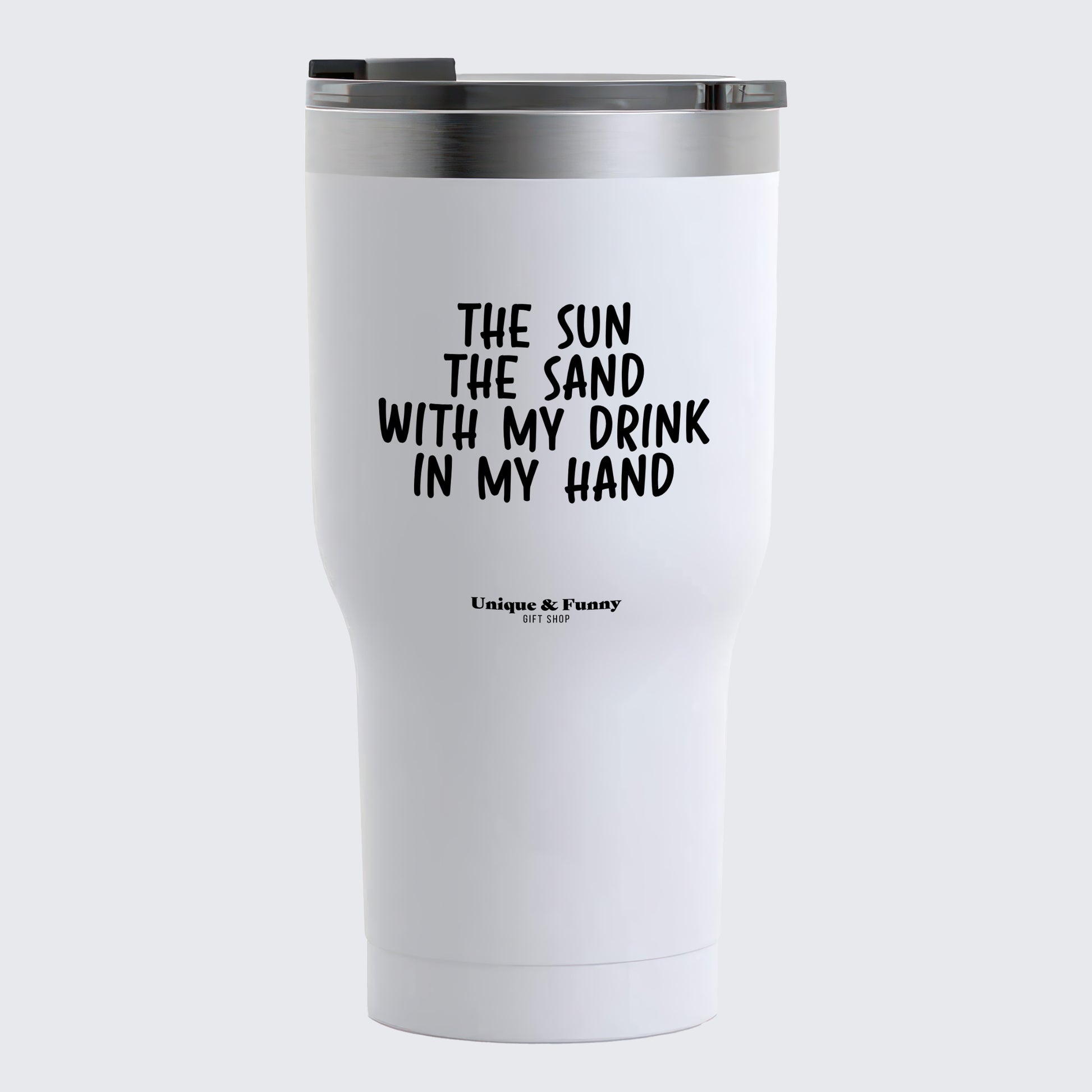 Coffee Tumbler I Make the Decisions Around Here Just Let Me Ask My Wife - Unique and Funny Gift Shop