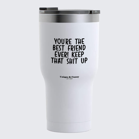 Coffee Tumbler I Make the Decisions Around Here Just Let Me Ask My Wife - Unique and Funny Gift Shop