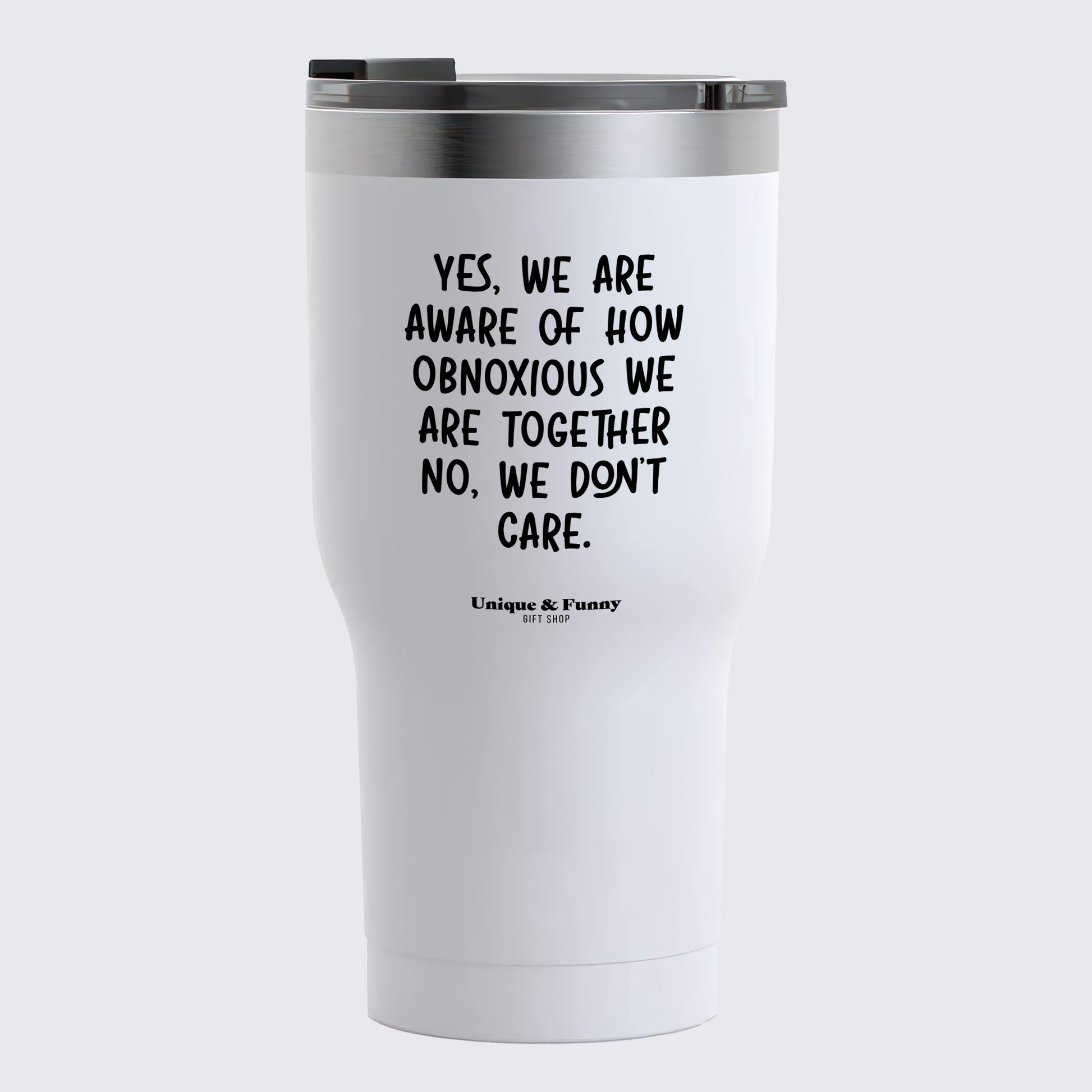 Coffee Tumbler I Make the Decisions Around Here Just Let Me Ask My Wife - Unique and Funny Gift Shop