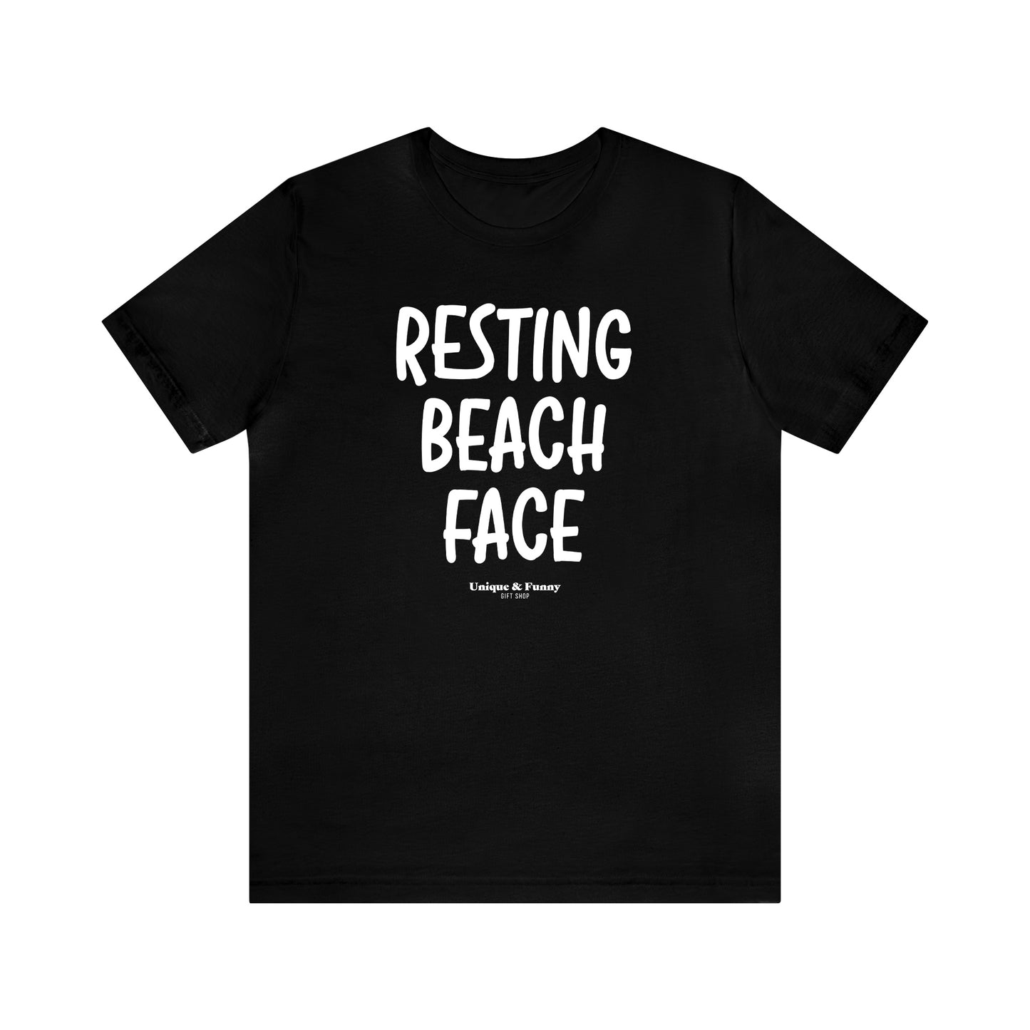 Funny Shirts for Women - Resting Beach Face - Women’s T Shirts